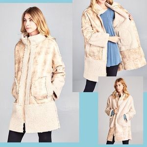 Comfy Reversible Fleece Coat